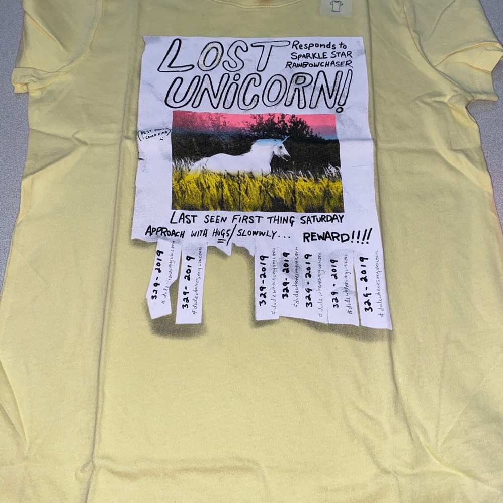 Old Navy Yellow girls T-shirt